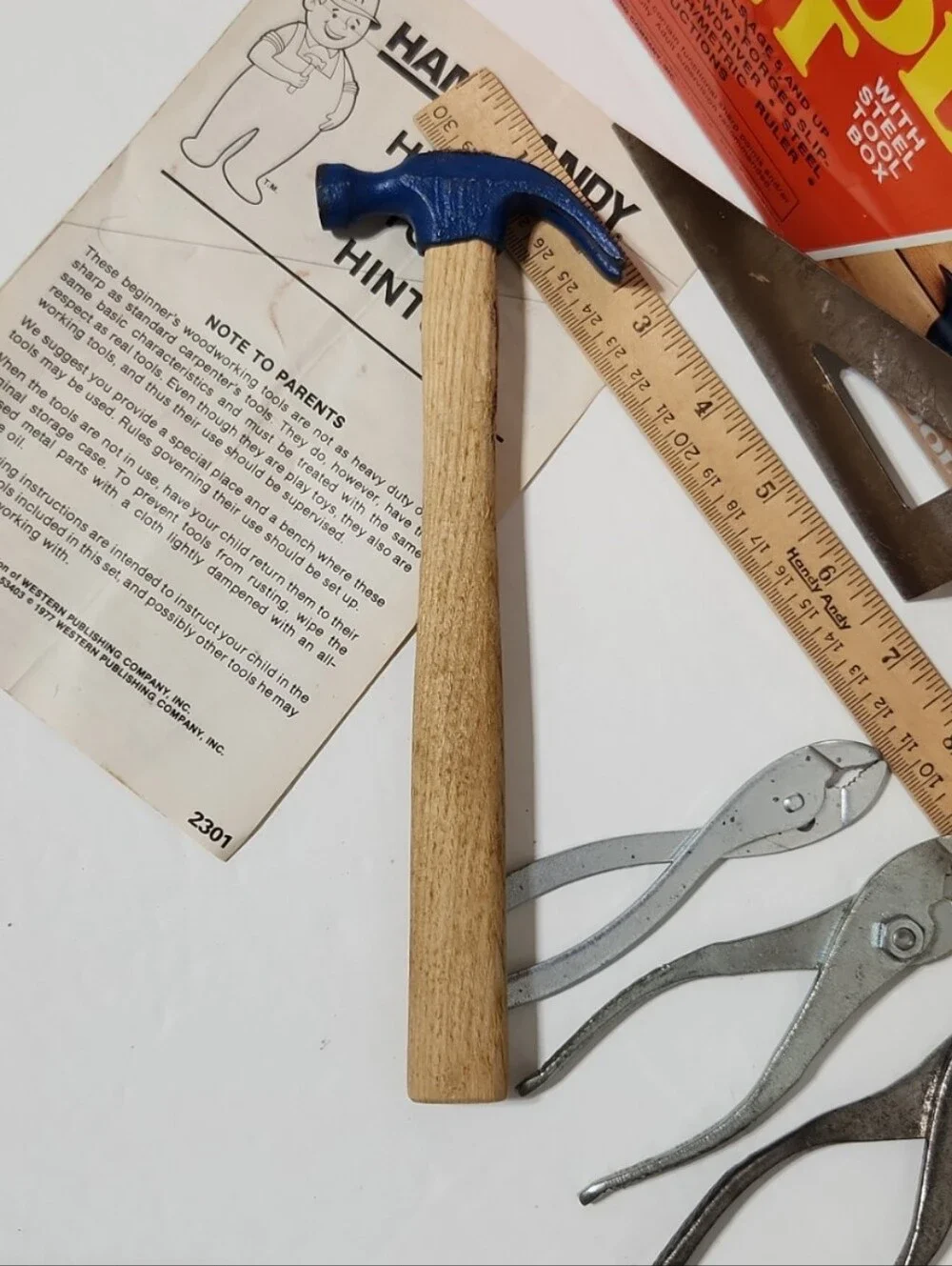 1977 Handy Andy Tool Set with Steel Tool Box Skil-Craft